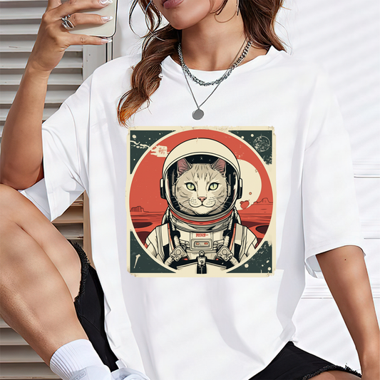 Space Cat Explorer T-Shirt