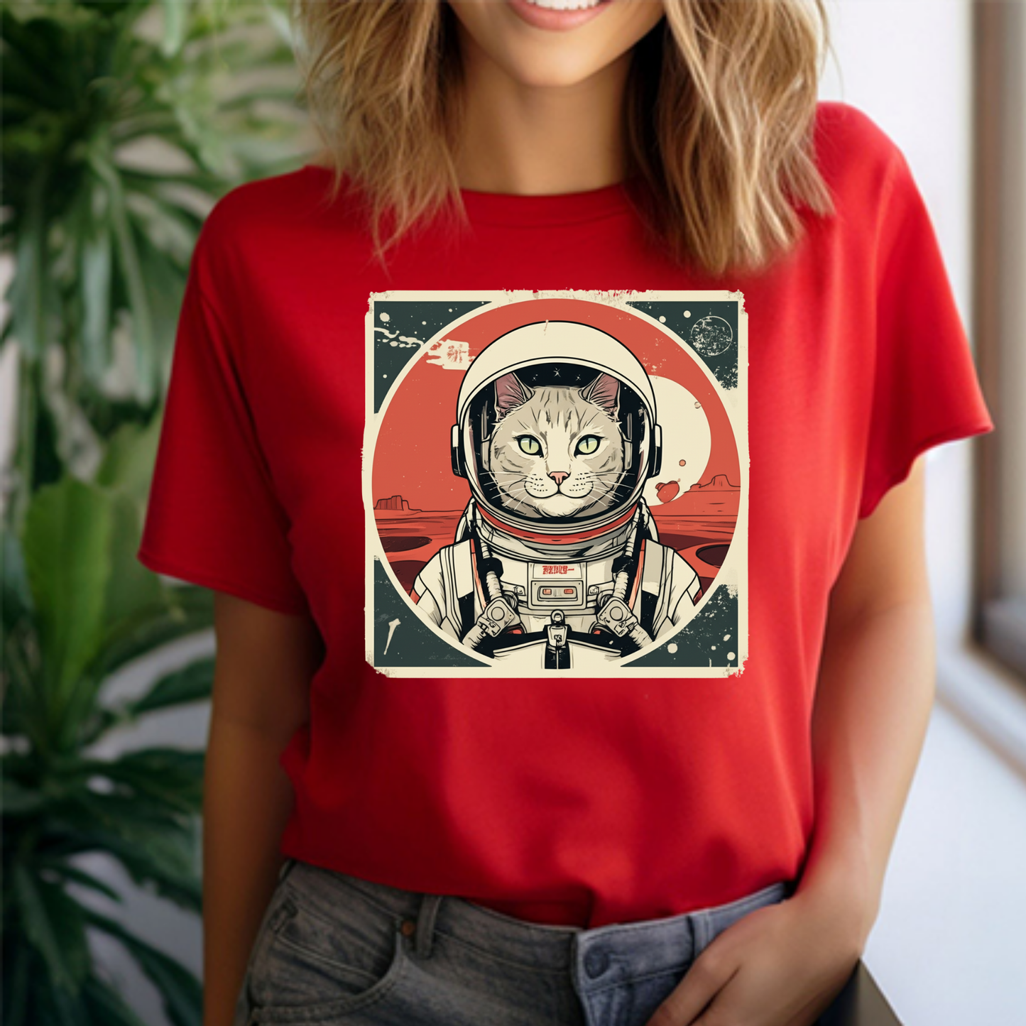 Space Cat Explorer T-Shirt