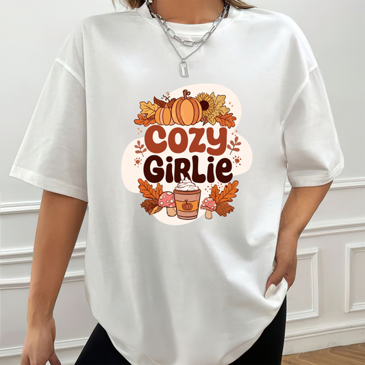 Pumpkin Spice Cozy T-Shirt