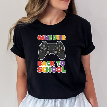 Game Over Back to School Gamer Sweatshirt